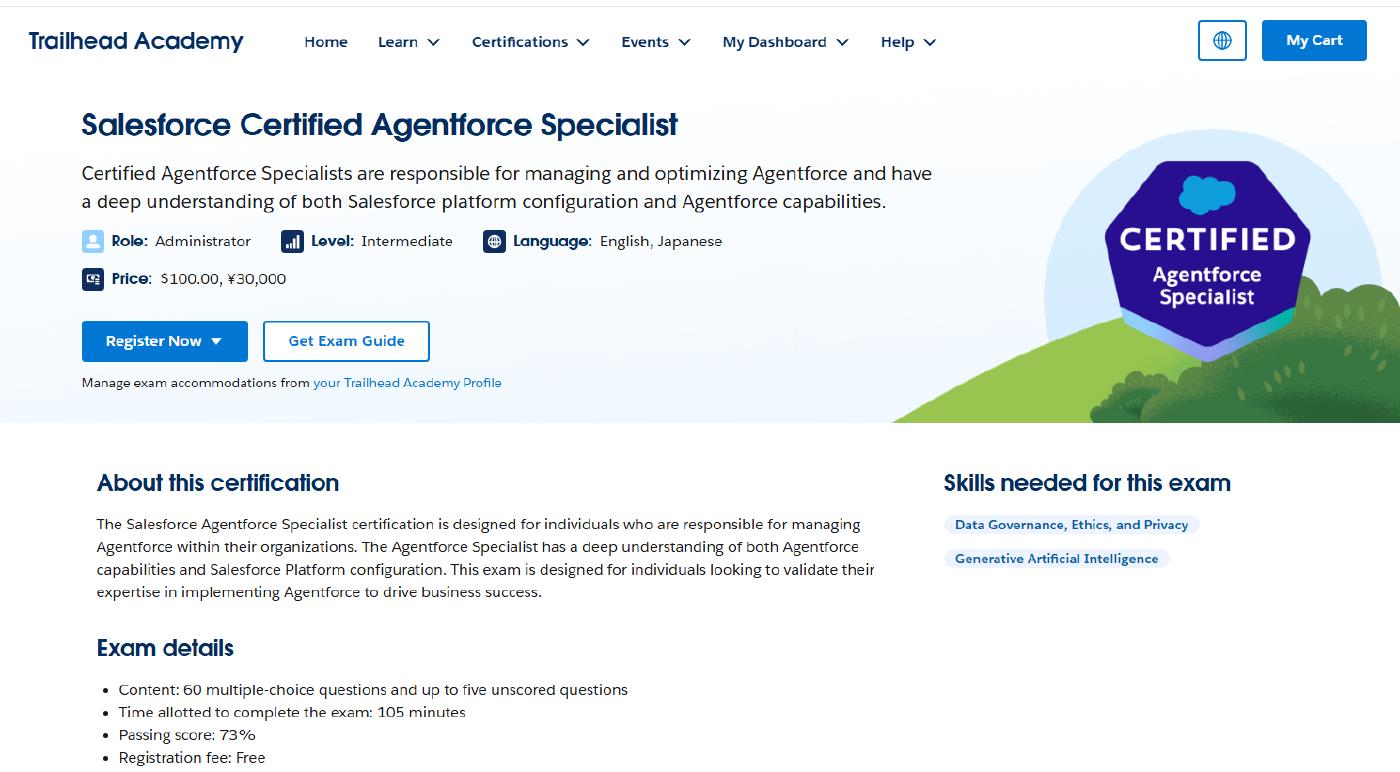 Register for Certifications