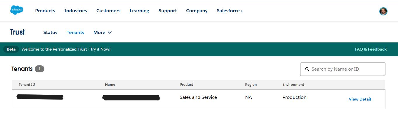 All your orgs in one place