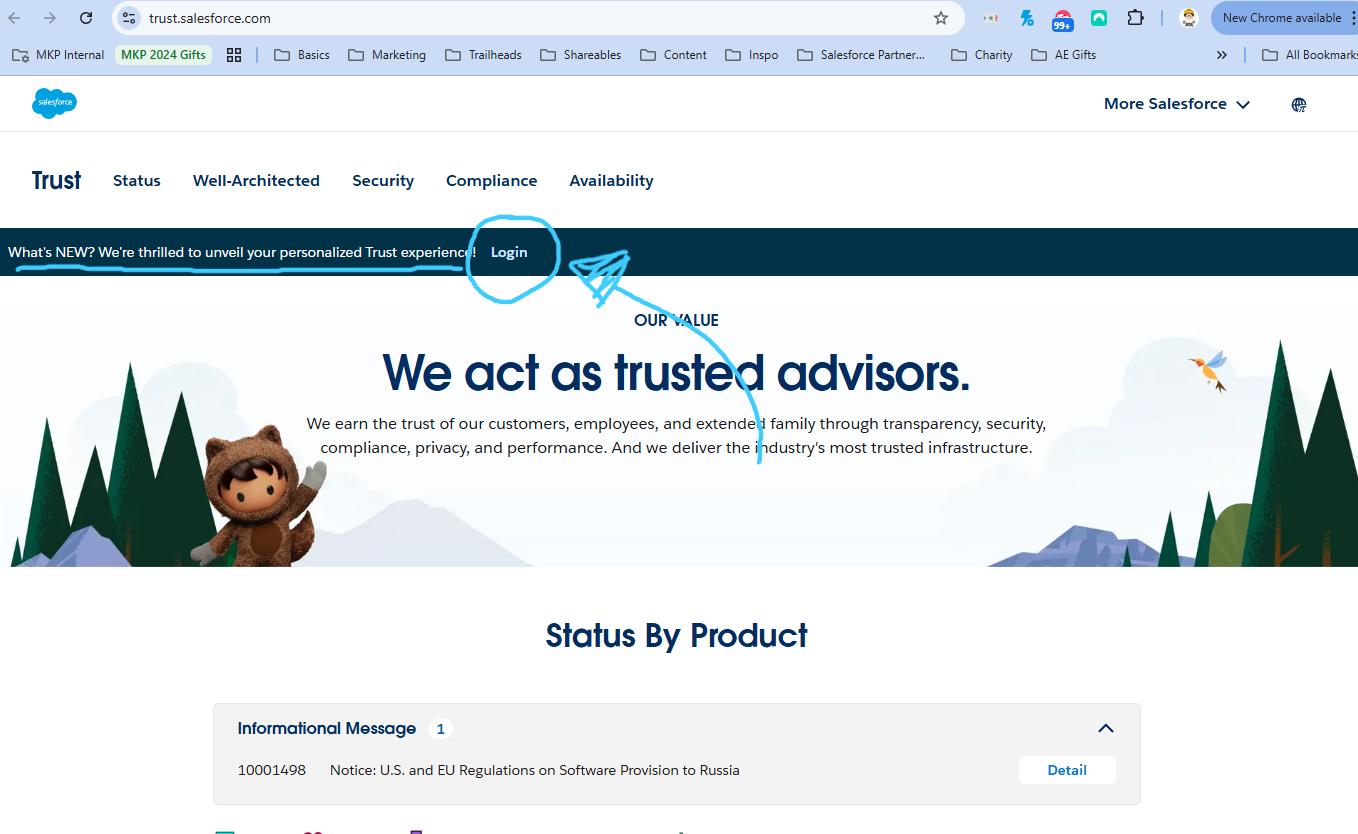 Login button in nav-bar